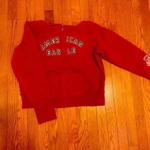 American Eagle half-zip hoodie